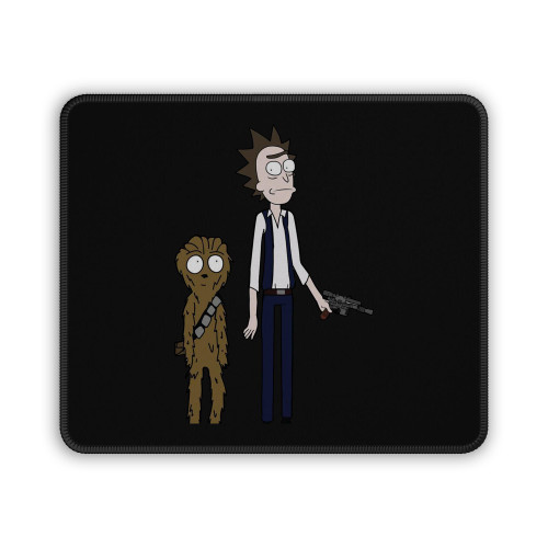 Rick And Morty Star Wars Mouse Pad