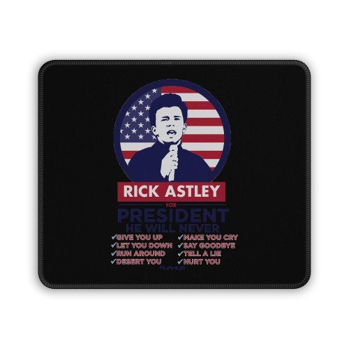 Rick Astley Mouse Pad