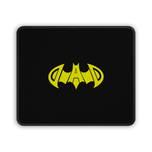 Daddy Super Hero Batman Logo Funny Mouse Pad