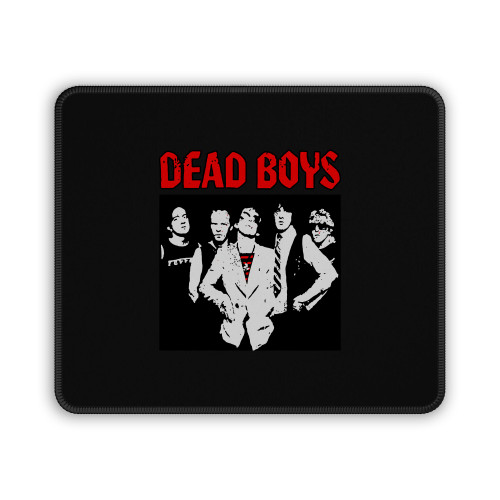 Dead Boys Black Punk Rock Mouse Pad