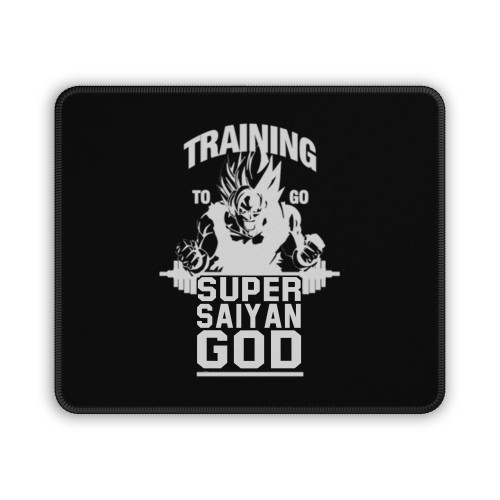 Dragon Ball Super Training To Go Super Saiyan God Mouse Pad