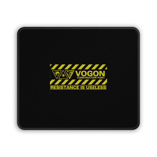 Vogon Contstructor Fleet Inspired By The Hitchhiker Guide To The Galaxy Fitted Scoop Mouse Pad