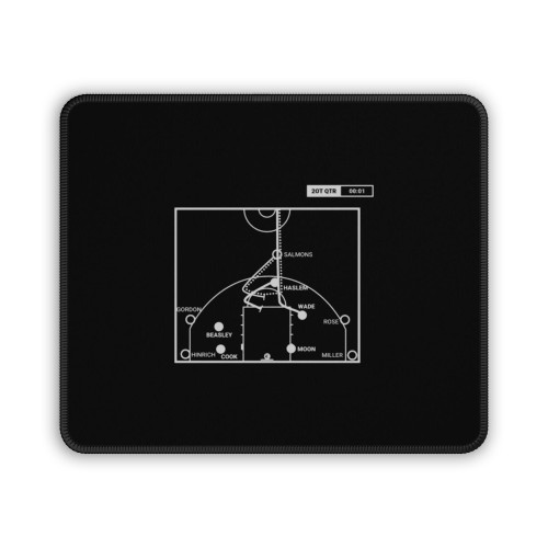 Wade Steal And Winner Mouse Pad