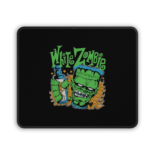 White Zombie Frank N Booze Mouse Pad