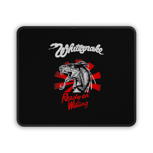 Whitesnake Ready An Willing Mouse Pad