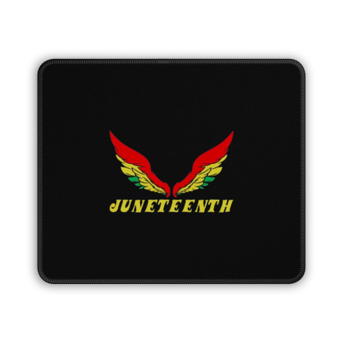 Wings Fist Juneteenth Black History Mouse Pad