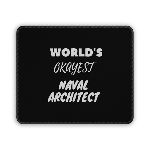 Worlds Okayest Landscape Architect 01 Mouse Pad