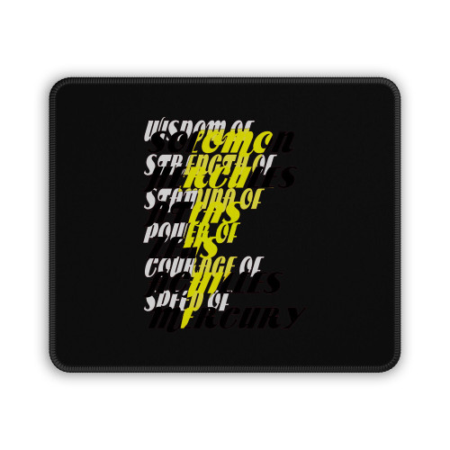 Shazam Quotes Mouse Pad