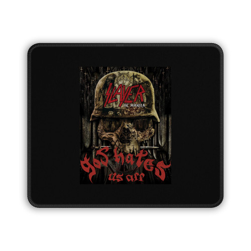 Slayer God Hates Us All Mouse Pad