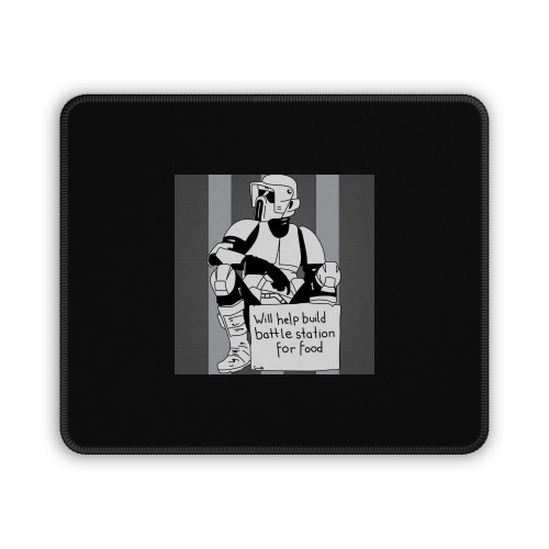 Star Wars Station Food Mouse Pad
