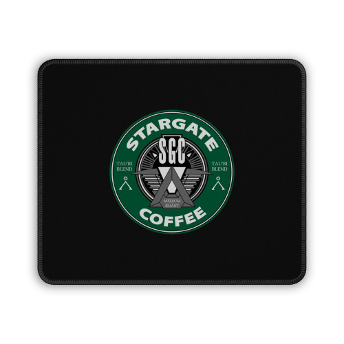 Stargate Coffee Logo Mouse Pad