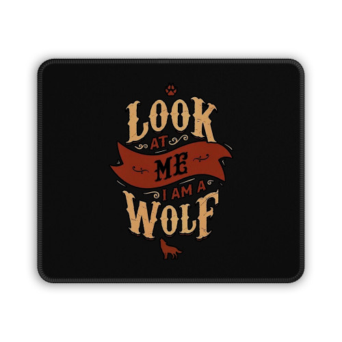 Stark Look At Me I Am A Wolf Mouse Pad