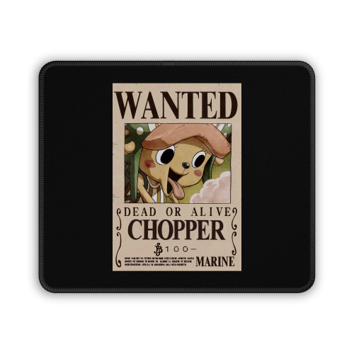 Straw Hat Pirates Chopper Bountry Poster Mouse Pad