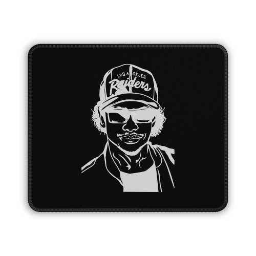 Eazy E Nwa Raiders Hat Mouse Pad