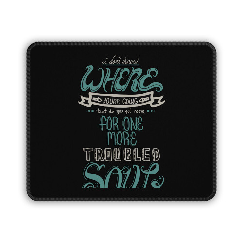 Fall Out Boy Fob I Do Not Know Where Mouse Pad