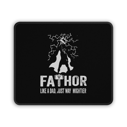 Fathor Thor Dad Fathers Day Gift Mouse Pad