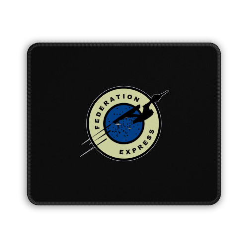 Federation Express Toc Star Trek Mouse Pad