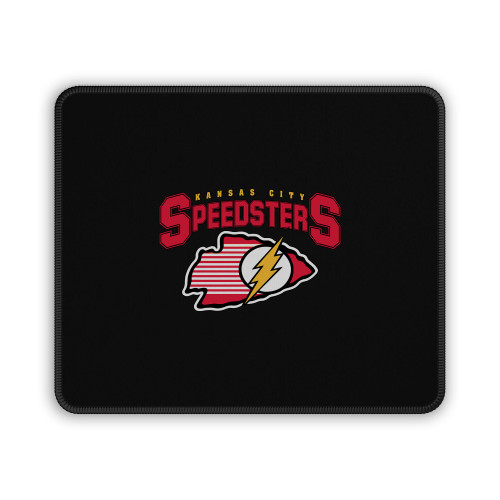 Flash Hero Logo Kansas City Speedsters Mouse Pad