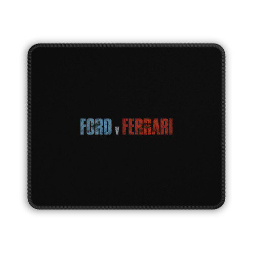 Ford V Ferrari Logo Grunge Mouse Pad
