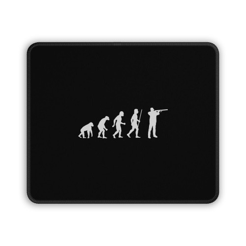 Funny Hunting Evolution Mouse Pad