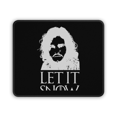 Game Of Thrones Let It Snow Jon Snow Mouse Pad