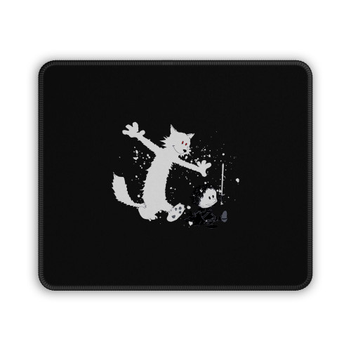 Game Of Thrones Parody Ghost And Snow Mouse Pad
