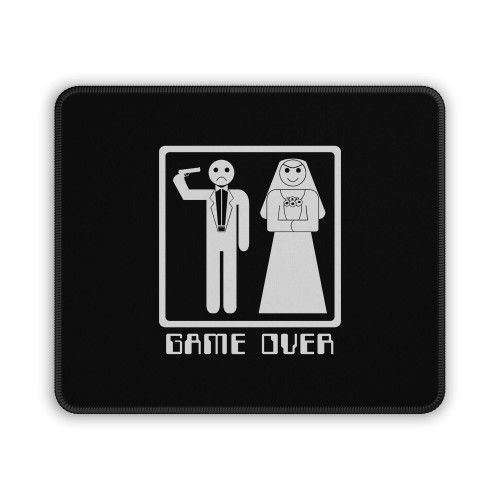 Game Over Married Mouse Pad