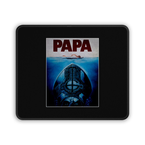 Ghost Papa Jaws Mouse Pad
