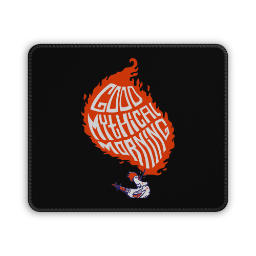 Good Mythical Morning Gmm Rooster Logo Mouse Pad