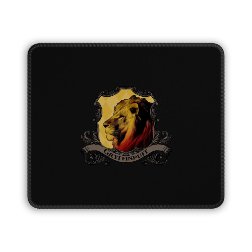 Gryffinpuff House Crest Mouse Pad