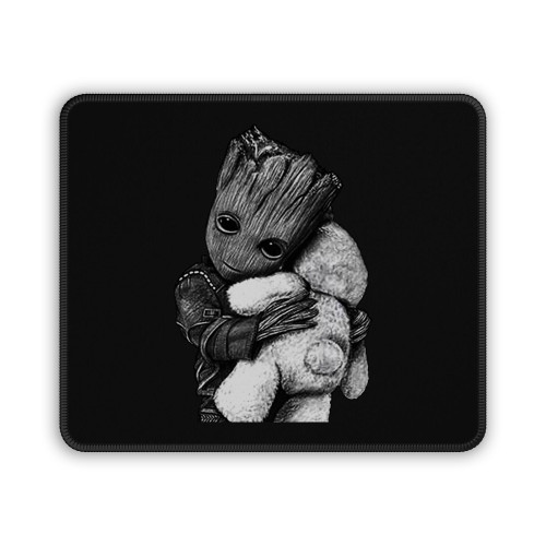 Guardians Of The Galaxy Baby Groot And Doll Mouse Pad