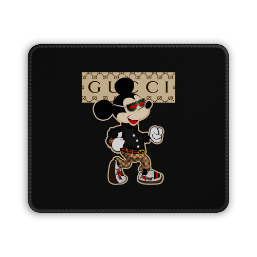 Gucci Mickey Mouse Mouse Pad