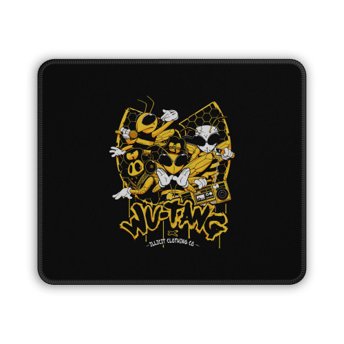 Wu Tang Art Illicit Custom Music And Festivals Mouse Pad