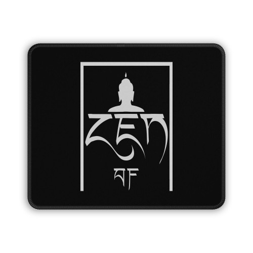 Zen Af Funny Spiritual Buddha 2 Mouse Pad