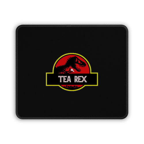 Tea Rex Logo Tea Mouse Pad