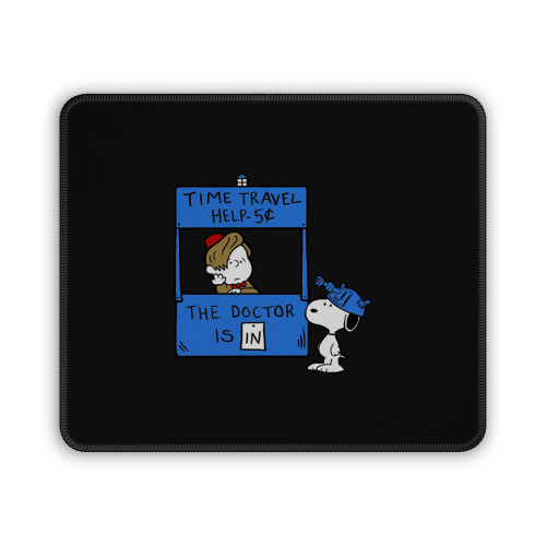 The Doctor Is In Machine Time Mouse Pad