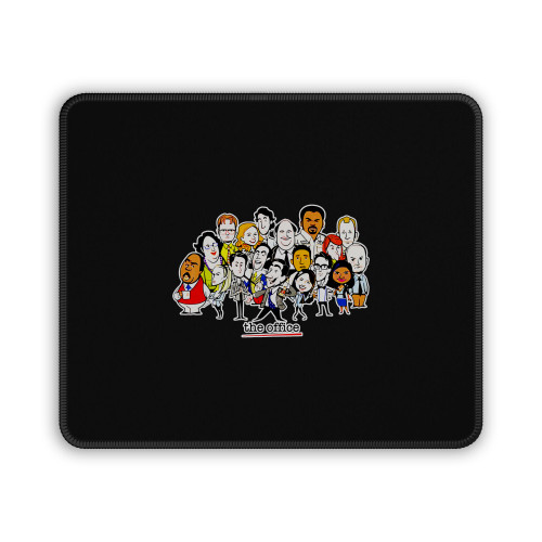 The Office Tv Show Us Cartoon Funny Mouse Pad