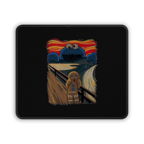 The Scream Funny Mouse Pad