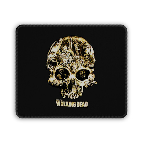 The Walking Dead Herren Zombie Skull Mouse Pad