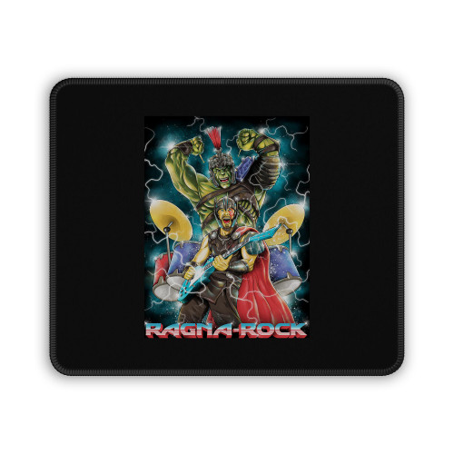 Thor And Hulk Ragna Rock Band Mouse Pad