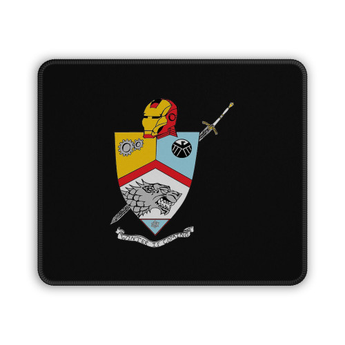 Tony Stark Winter Is Coming Mouse Pad