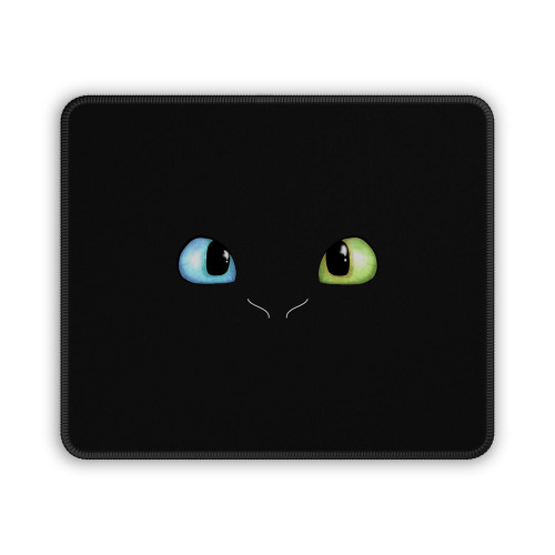 Toothless And Light Fury Eyes How To Train Your Dragon Mouse Pad