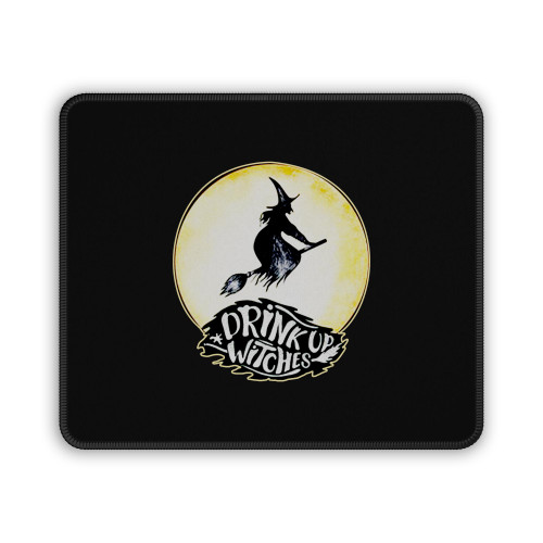 Halloween Night Drink Up Witches Trick Or Treat Mouse Pad