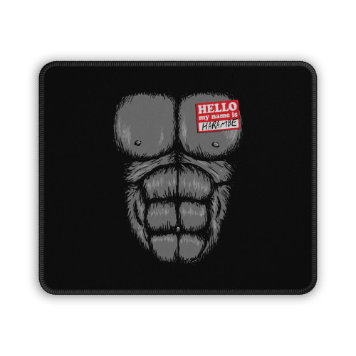 Harambe Halloween Mouse Pad