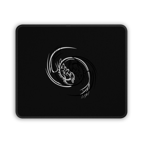 How To Train Your Dragon The Hidden World Light And Night Fury Yin Yang Mouse Pad
