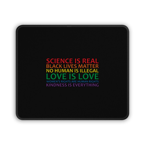 Human Rights & World Truths Mouse Pad