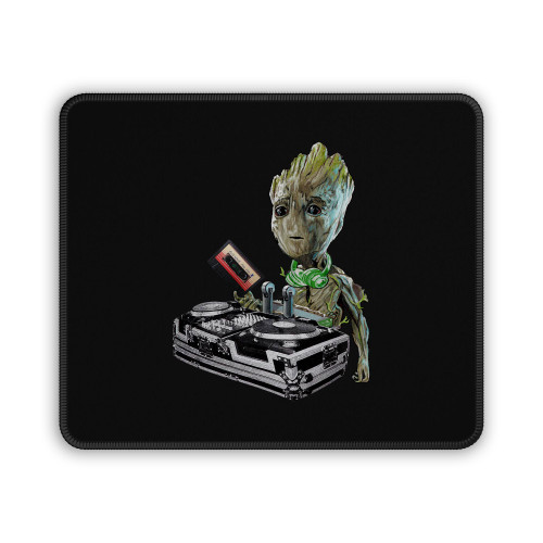 I Am Baby Groot Awesome Dj Guardians Of The Galaxy Vol 2 Mouse Pad