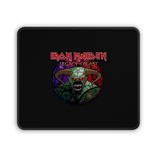 Iron Maiden Legacy Of The Beast Logo Mouse Pad