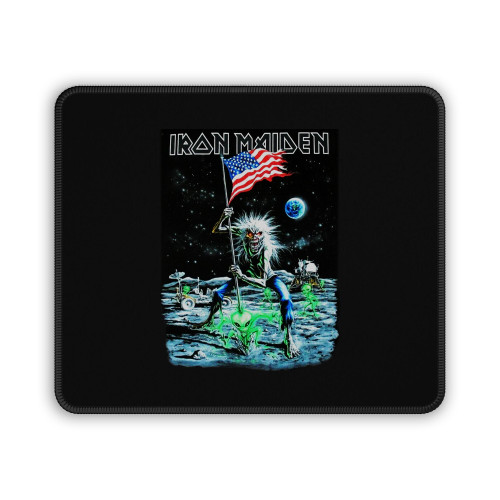 Iron Maiden Moonwalker Final Frontier Tour Mouse Pad