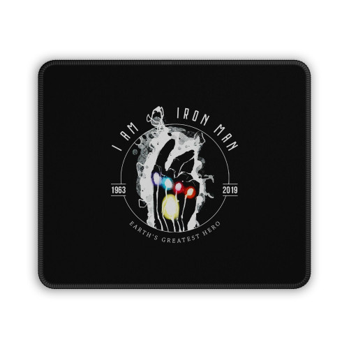 Iron Man Sapping Fingers I Love You Three Thousand Avengers Endgame Tony Stark Mouse Pad
